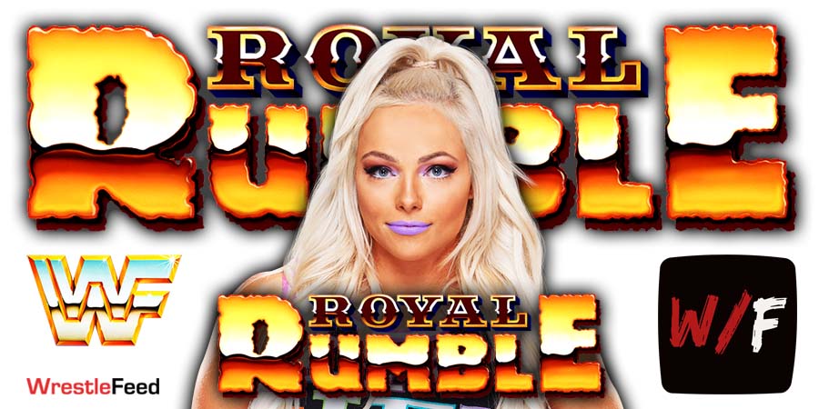 Liv Morgan Royal Rumble WrestleFeed App