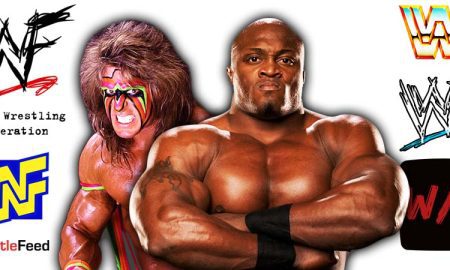 Ultimate Warrior & Bobby Lashley Article Pic WrestleFeed App