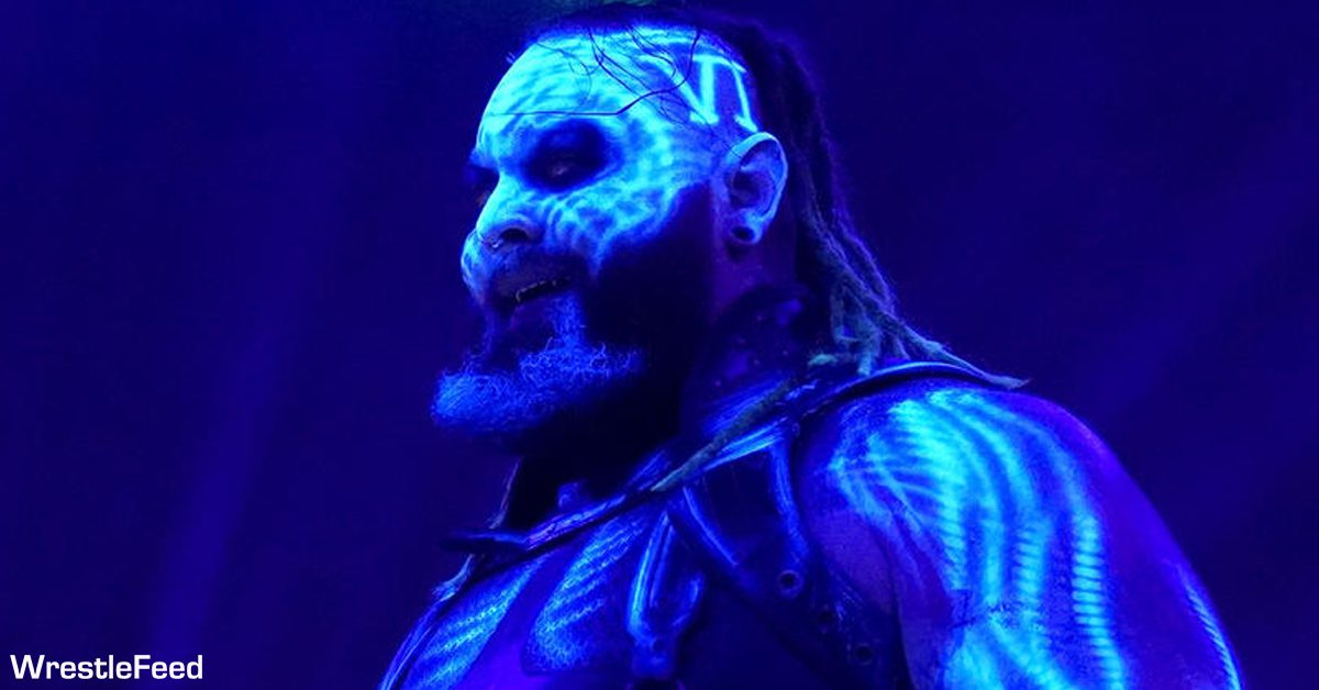 Bray Wyatt Neon Face Paint Look WWE Royal Rumble 2023 WrestleFeed App
