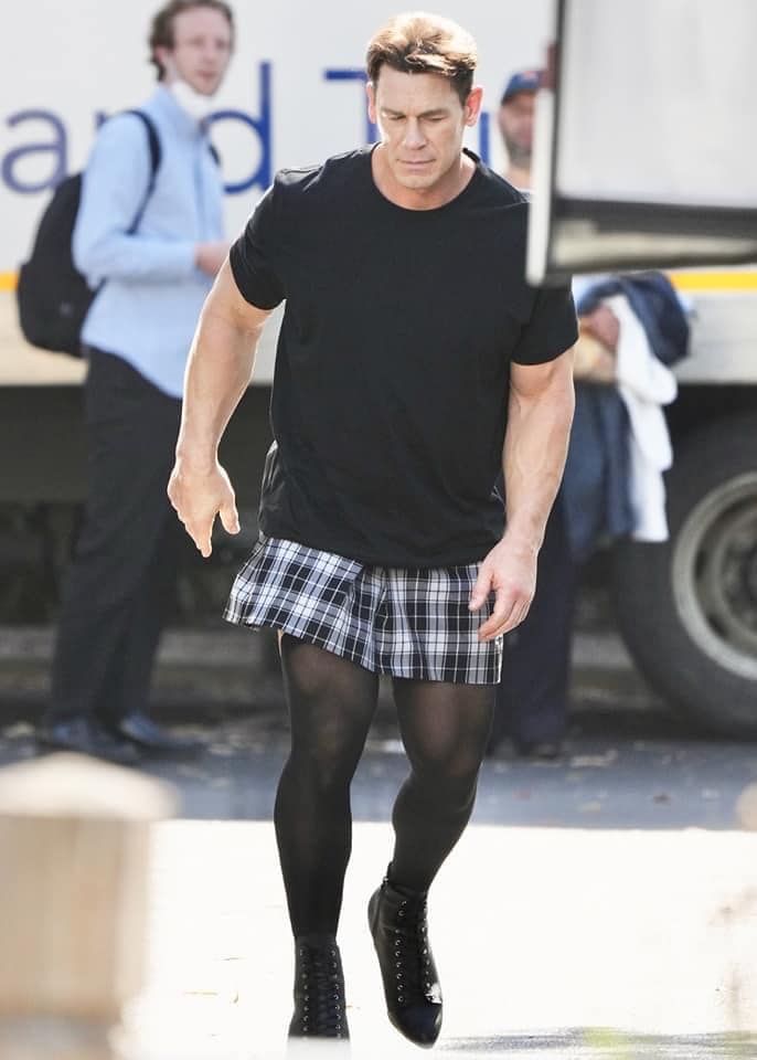 John Cena Spotted In A Skirt Ahead Of His WWE Wrestlemania 39 Return 1