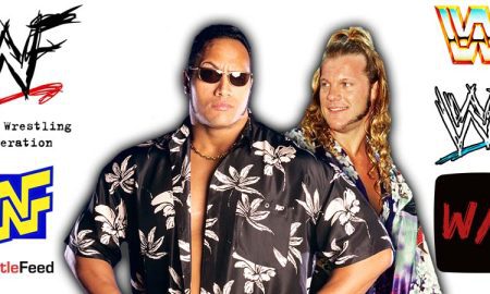 The Rock & Chris Jericho Y2J WWF Article Pic WrestleFeed App