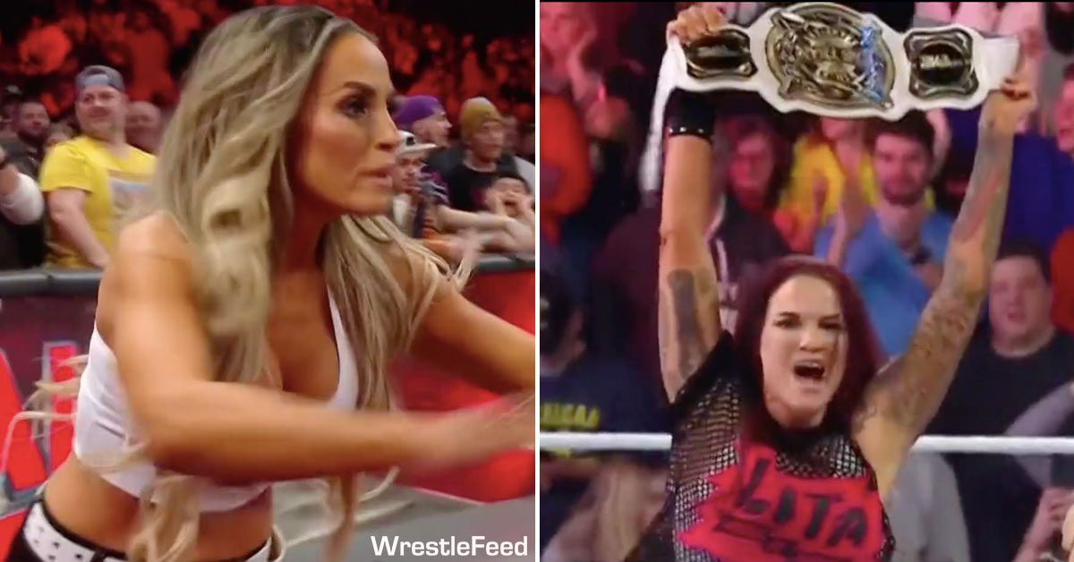 Trish Stratus returns, Lita & Becky Lynch capture WWE Women's Tag Titles on  Raw