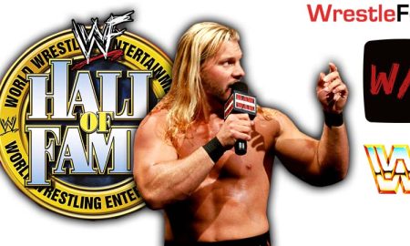 Chris Jericho WWE Hall of Fame Ceremony Article Pic 1 WrestleFeed App
