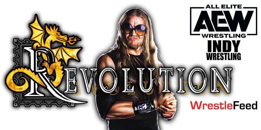Christian Cage AEW Revolution 2023 WrestleFeed App