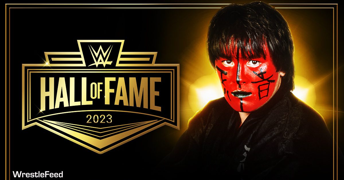 Great Muta WWE Hall Of Fame 2023 Official Graphic WrestleFeed App