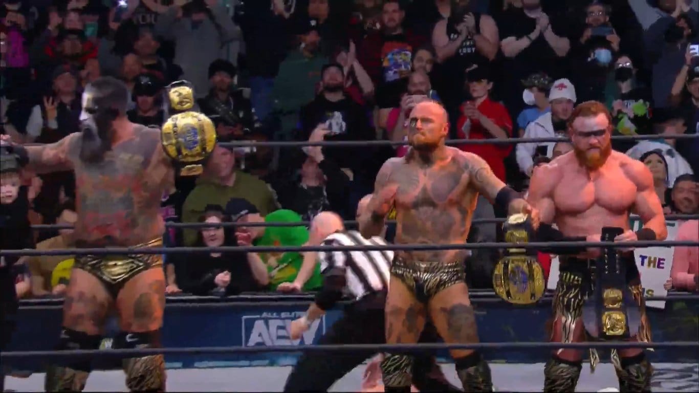 House Of Black Win AEW Trios World Championship Revolution 2023