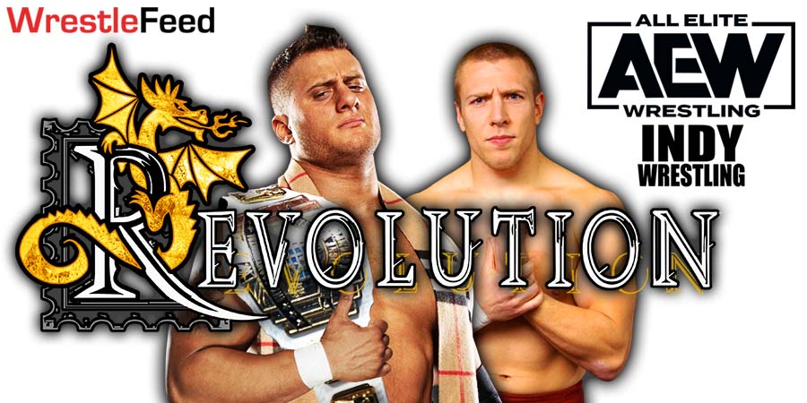 MJF Vs Daniel Bryan Danielson 1 AEW Revolution 2023 WrestleFeed App