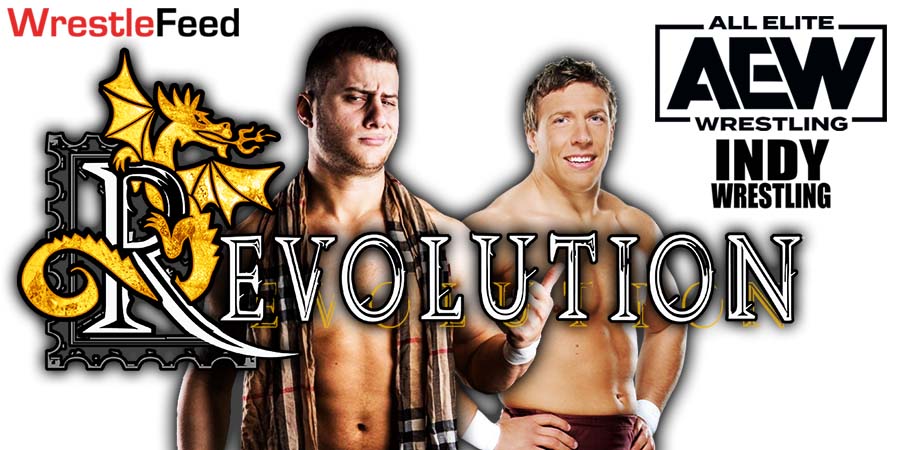 MJF Vs Daniel Bryan Danielson 3 AEW Revolution 2023 WrestleFeed App