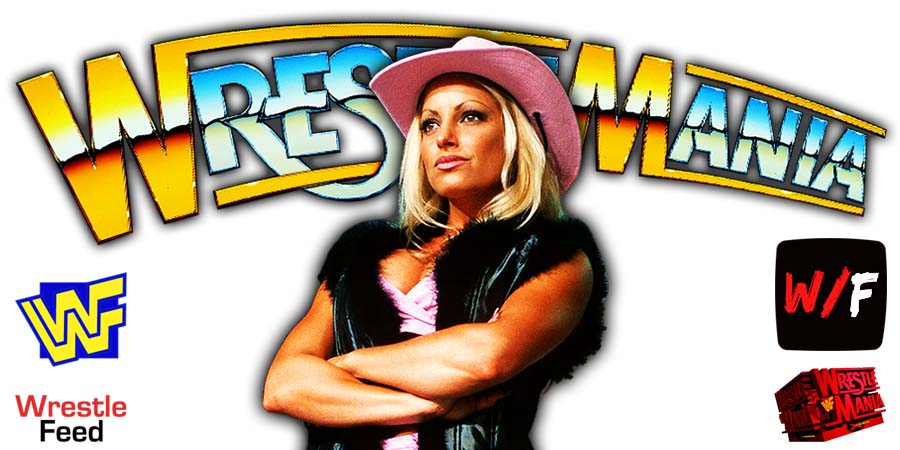 Trish Stratus WrestleMania 5 WrestleFeed App