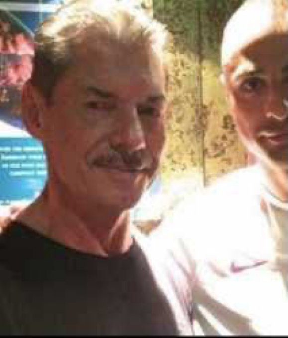 Vince McMahon Mustache Fake Photo