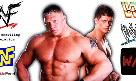 Brock Lesnar Cody Rhodes Article Pic 1 WrestleFeed App