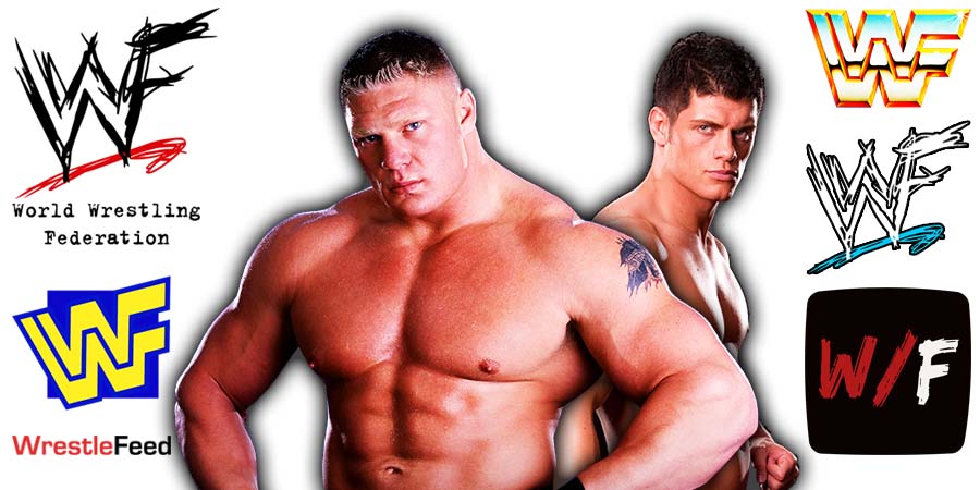 Brock Lesnar Cody Rhodes Article Pic 1 WrestleFeed App