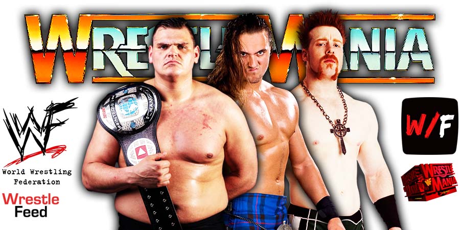 Gunther vs Drew McIntyre vs Sheamus WrestleMania 39 Hollywood WrestleFeed App