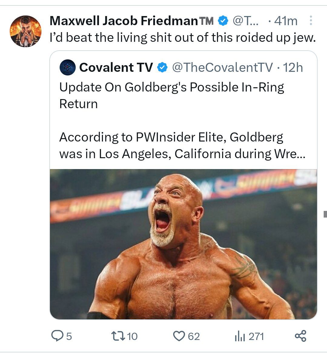 MJF Says He'd Beat Up Goldberg