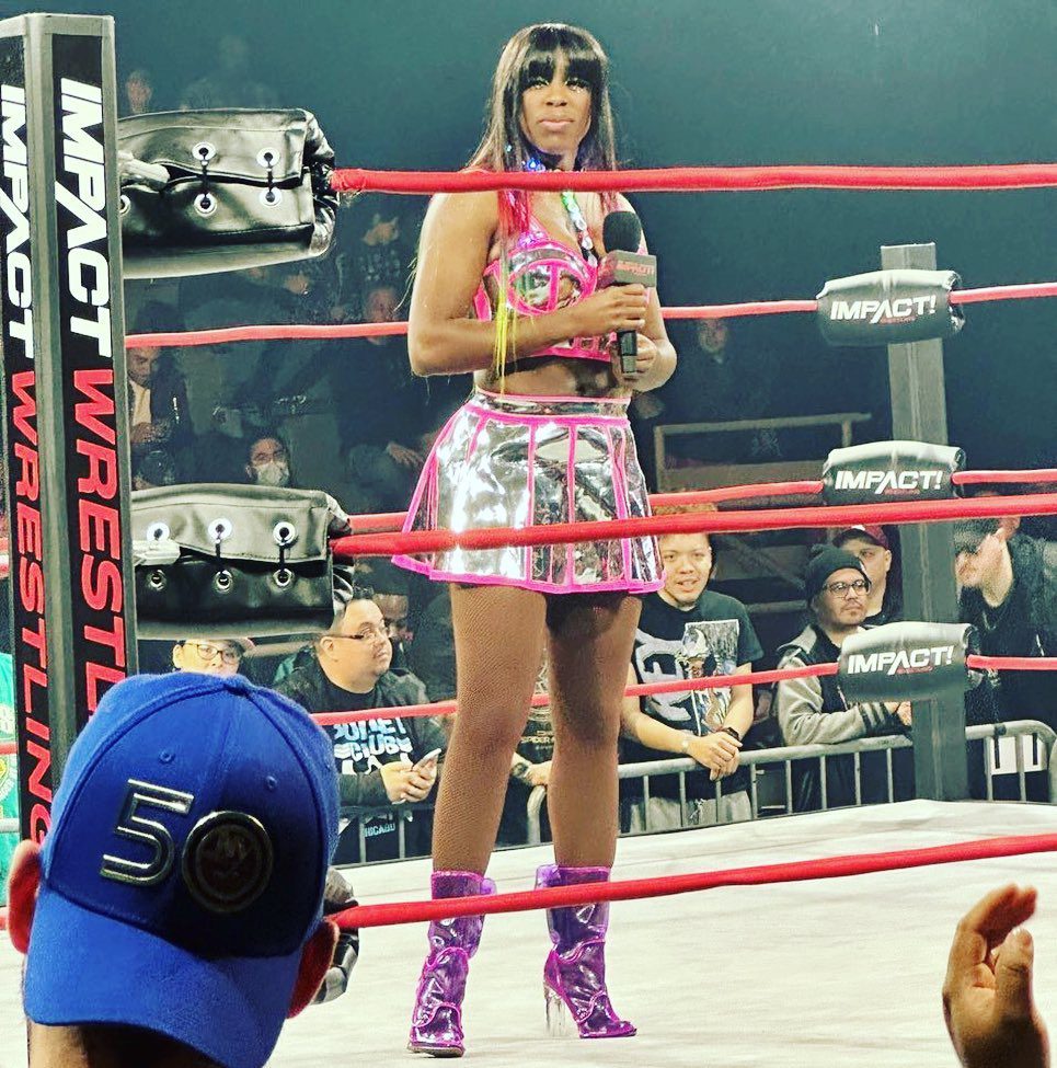 Naomi Trinity Fatu IMPACT Wrestling Debut