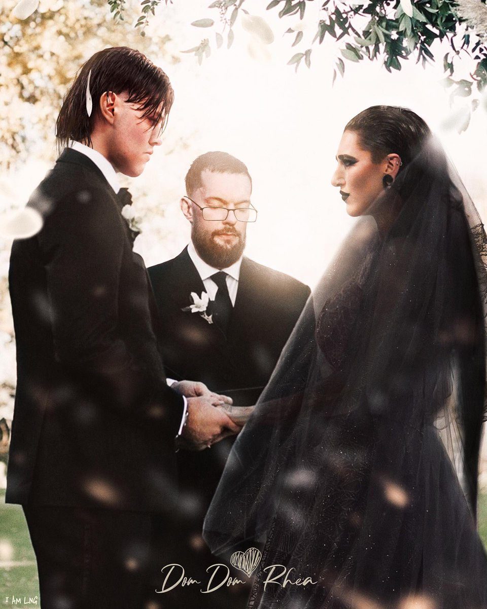 Dominik Mysterio Rhea Ripley Wedding Marriage