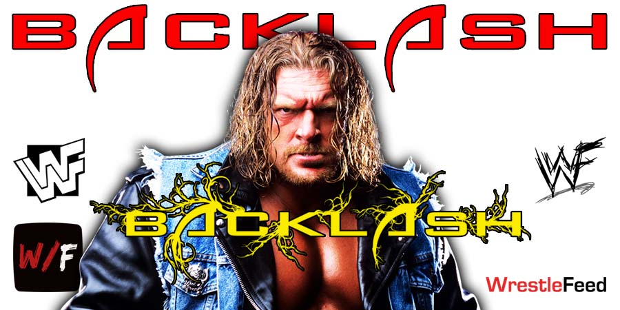 Triple H Backlash WrestleFeed App