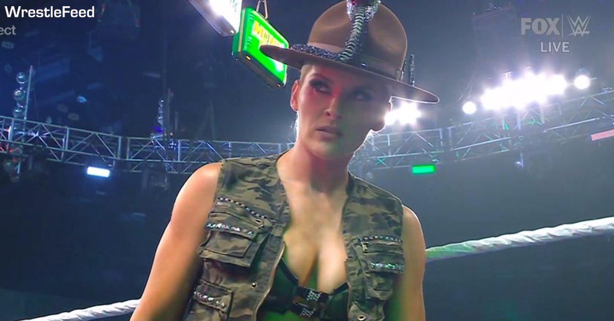 Lacey Evans Sgt. Slaughter Look Boobs Breasts Tits Hot Sexy WWE SmackDown June 2 2023 WrestleFeed App