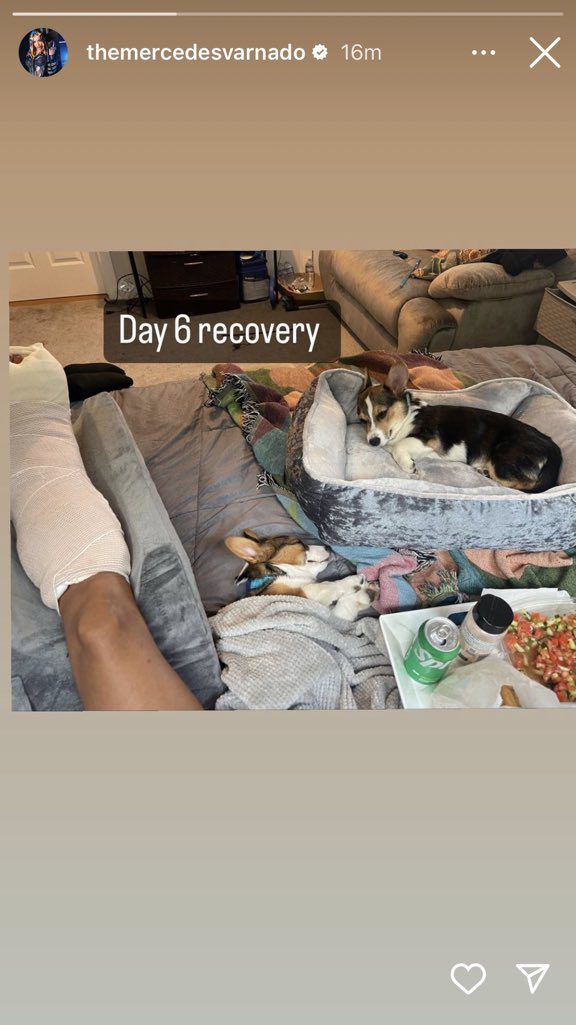 Mercedes Mone Broken Ankle Recovery