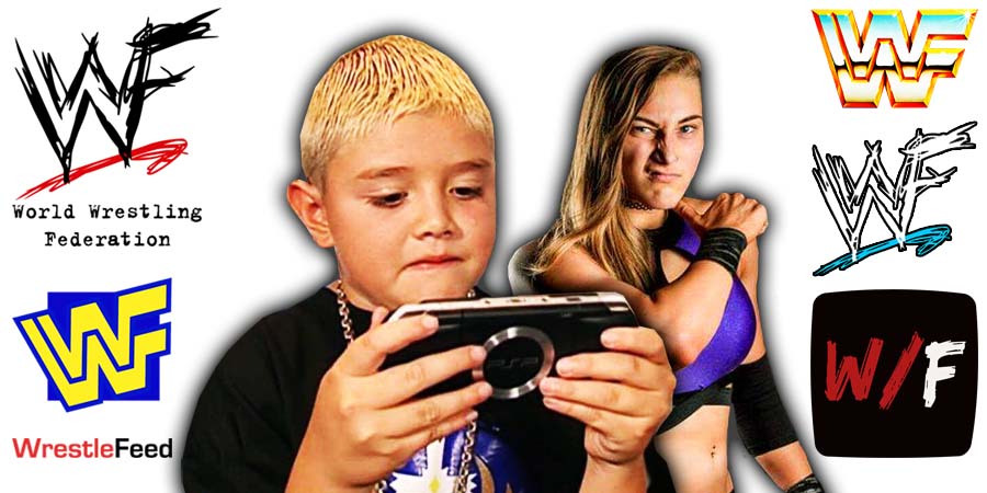 Dominik Mysterio and Rhea Ripley Article Pic 4 WrestleFeed App