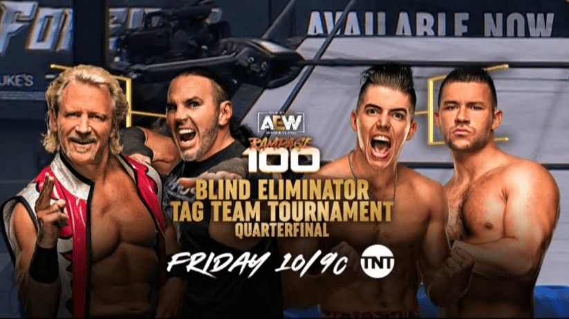 Jeff Jarrett Matt Hardy AEW Blind Eliminator Tournament Tag Team