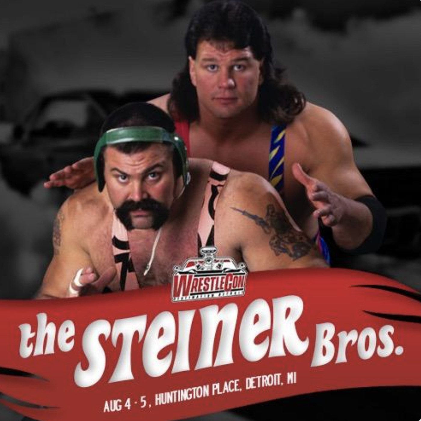 Rick Steiner And Scott Steiner WrestleCon Convention 2023 Ad