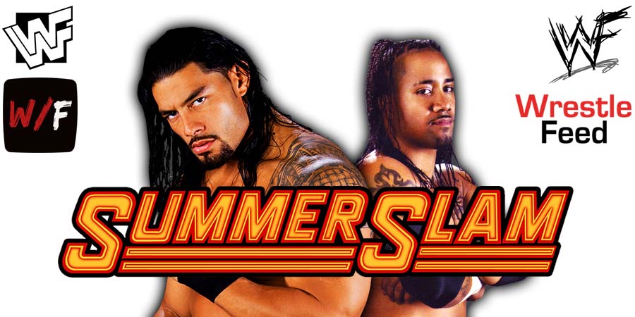 Roman Reigns Vs Jey Uso 2 SummerSlam 2023 WWE PPV WrestleFeed App