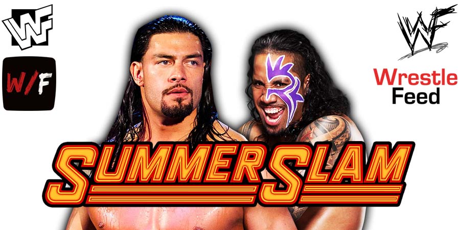 Roman Reigns Vs Jey Uso 5 SummerSlam 2023 WWE PPV WrestleFeed App