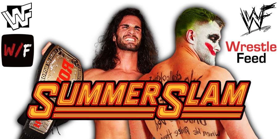 Seth Rollins Vs Finn Balor 4 SummerSlam 2023 WWE PPV WrestleFeed App