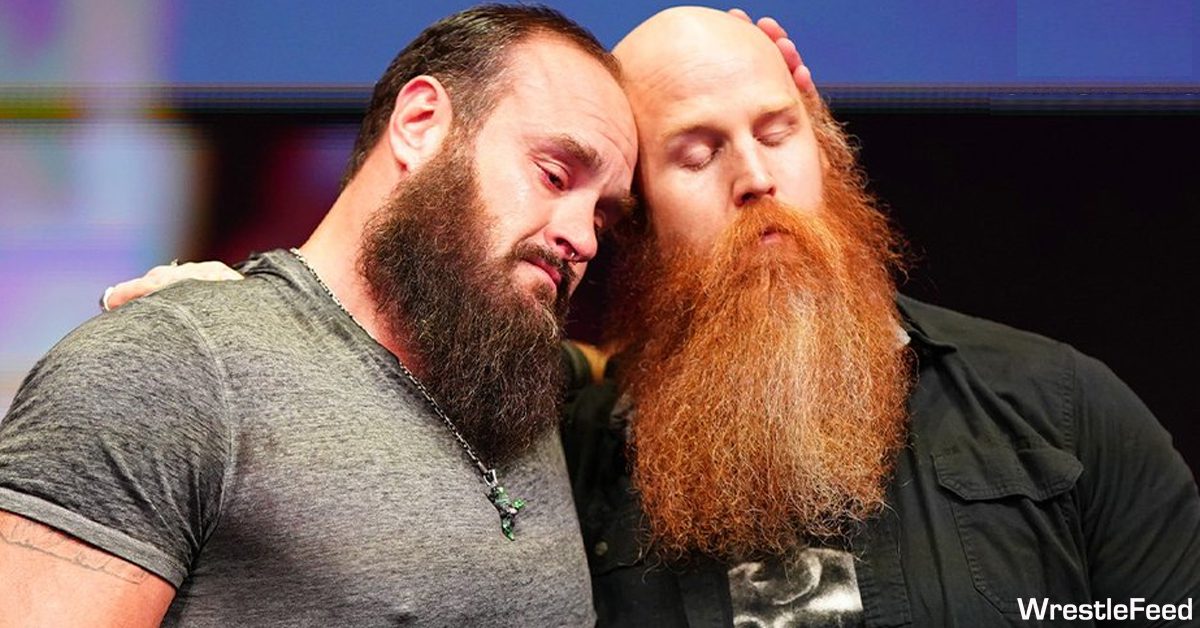 Braun Strowman Erick Rowan Returns Emotional Moment Bray Wyatt Tribute WWE SmackDown August 25 2023 WrestleFeed App