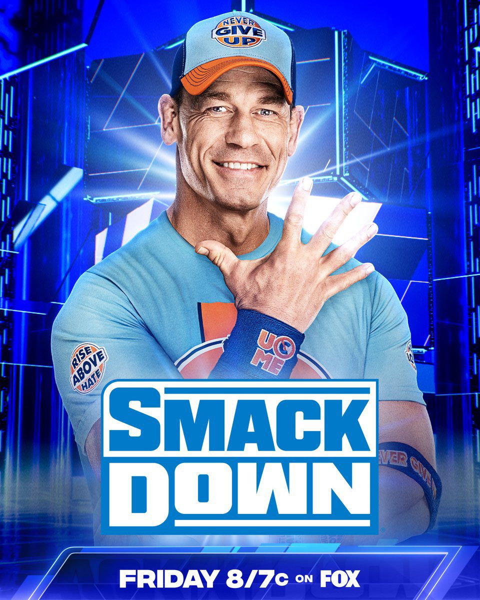 John Cena New Look Gear WWE SmackDown September 1st 2023