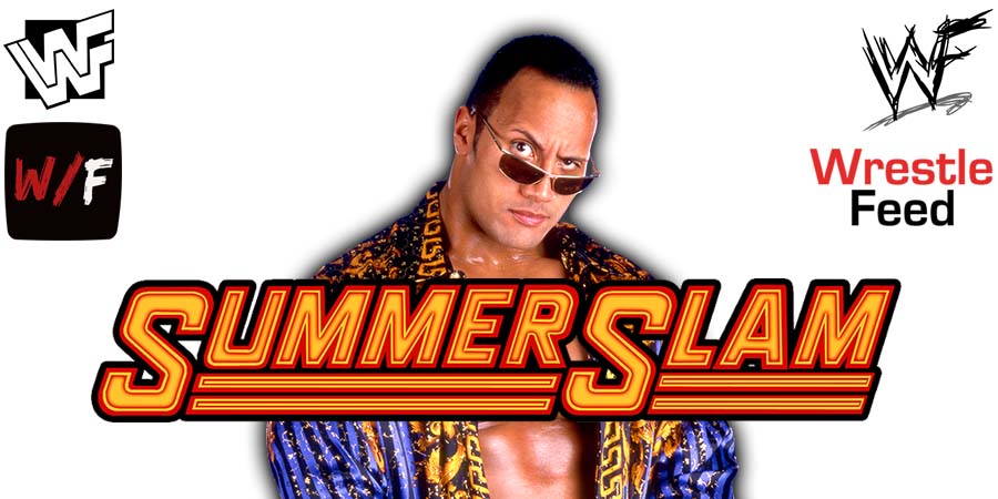 The Rock Dwayne Johnson SummerSlam 2 WrestleFeed App