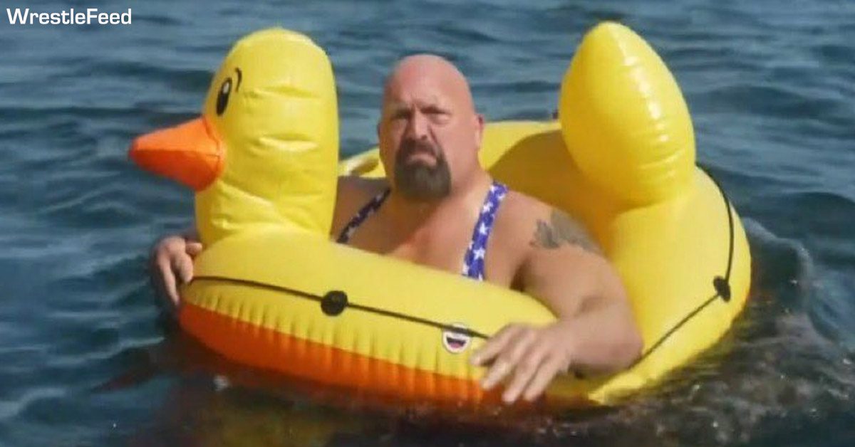 Big Show Paul Wight Captain Insano Angry Face In Water Duck AEW Dynamite September 27 2023 WrestleFeed App
