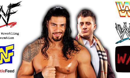Roman Reigns WWE And MJF AEW Article Pic 1 WrestleFeed App