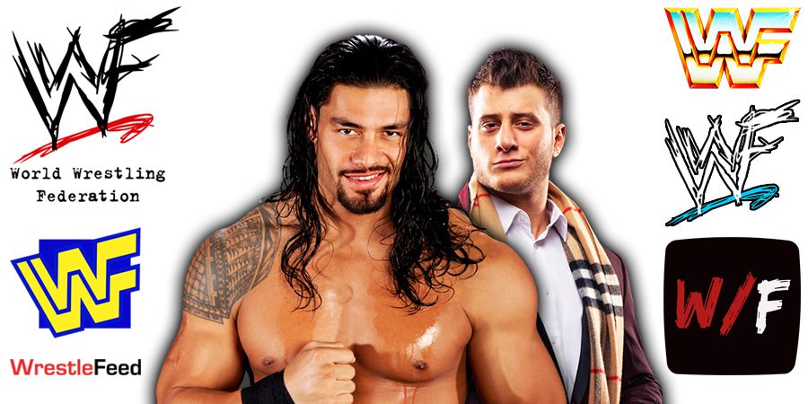 Roman Reigns WWE And MJF AEW Article Pic 1 WrestleFeed App