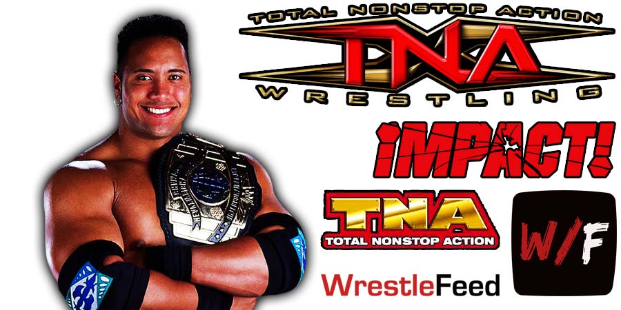 The Rock - Dwayne Johnson TNA IMPACT Wrestling Article Pic 1 WrestleFeed App