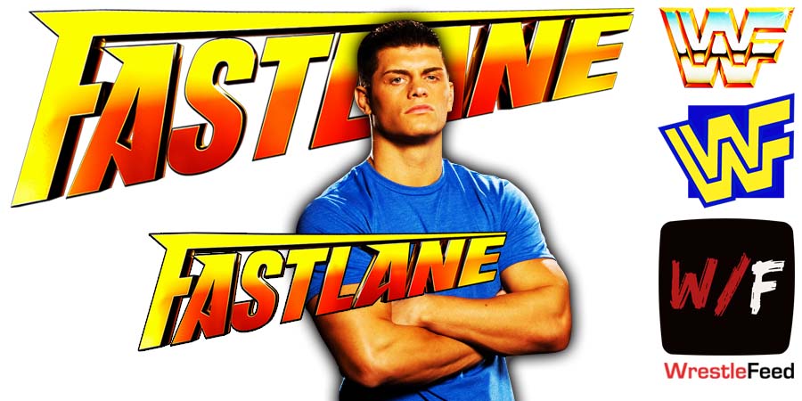 Cody Rhodes Fastlane 2023 WrestleFeed App