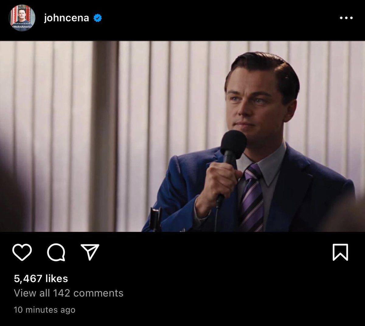John Cena Jordan Belfort Wolf Of Wall Street Not Leaving WWE