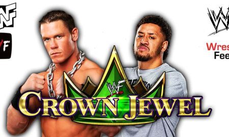 John Cena Vs Solo Sikoa Crown Jewel 2023 PLE WWE 4 WrestleFeed App