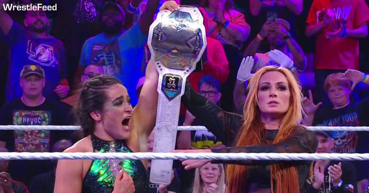 Lyra Valkyria Defeats Becky Lynch To Win The NXT Women's Championship Halloween Havoc Night 1 WrestleFeed App