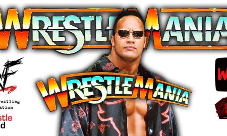 The Rock Dwayne Johnson WrestleMania WWF Pic 8 WrestleFeed App