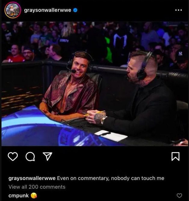 CM Punk Reacts To Grayson Waller Using His Old Promo Line