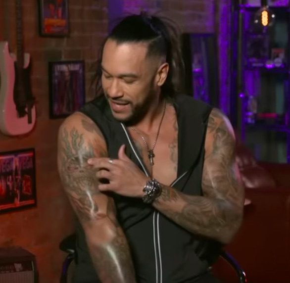 Damian Priest Got His Undertaker Sign Tattoo Covered Up