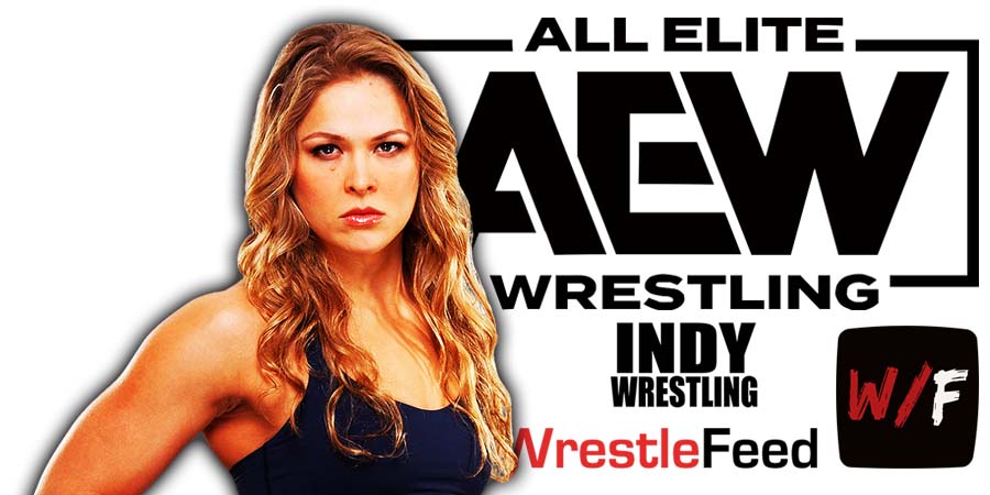 Ronda Rousey AEW Article Pic 2 WrestleFeed App