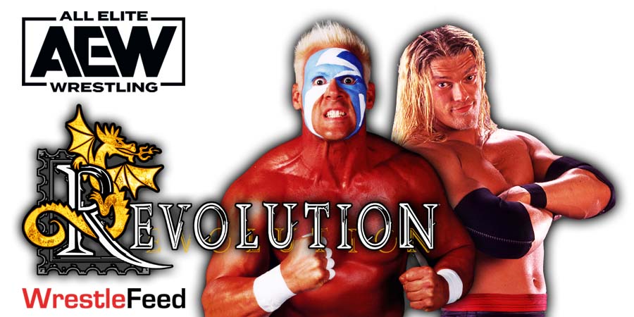 Sting Vs Edge AEW Revolution All Elite Wrestling Dream Match Scenario WrestleFeed App