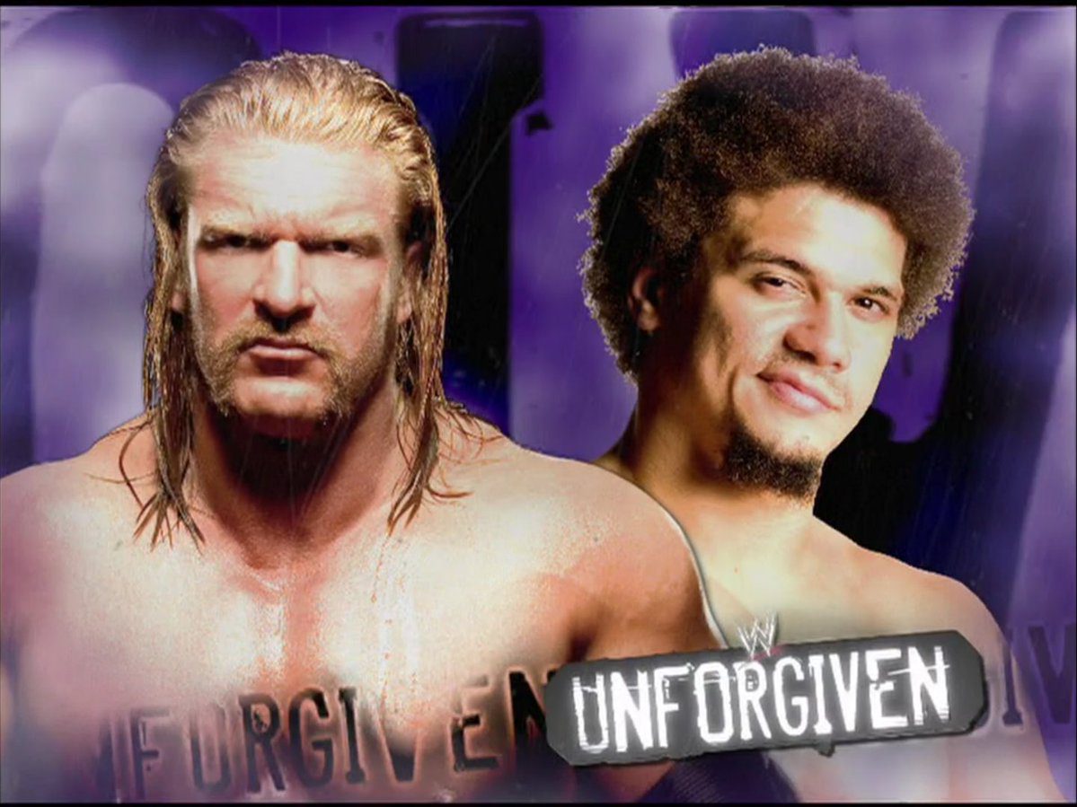 Triple H vs Carlito WWE Unforgiven 2007