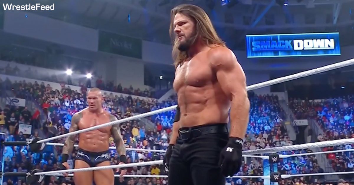 AJ Styles Returns & Turns Heel Ripped Muscular Physique Muscles Abs Body WWE SmackDown December 15 2023 WrestleFeed App