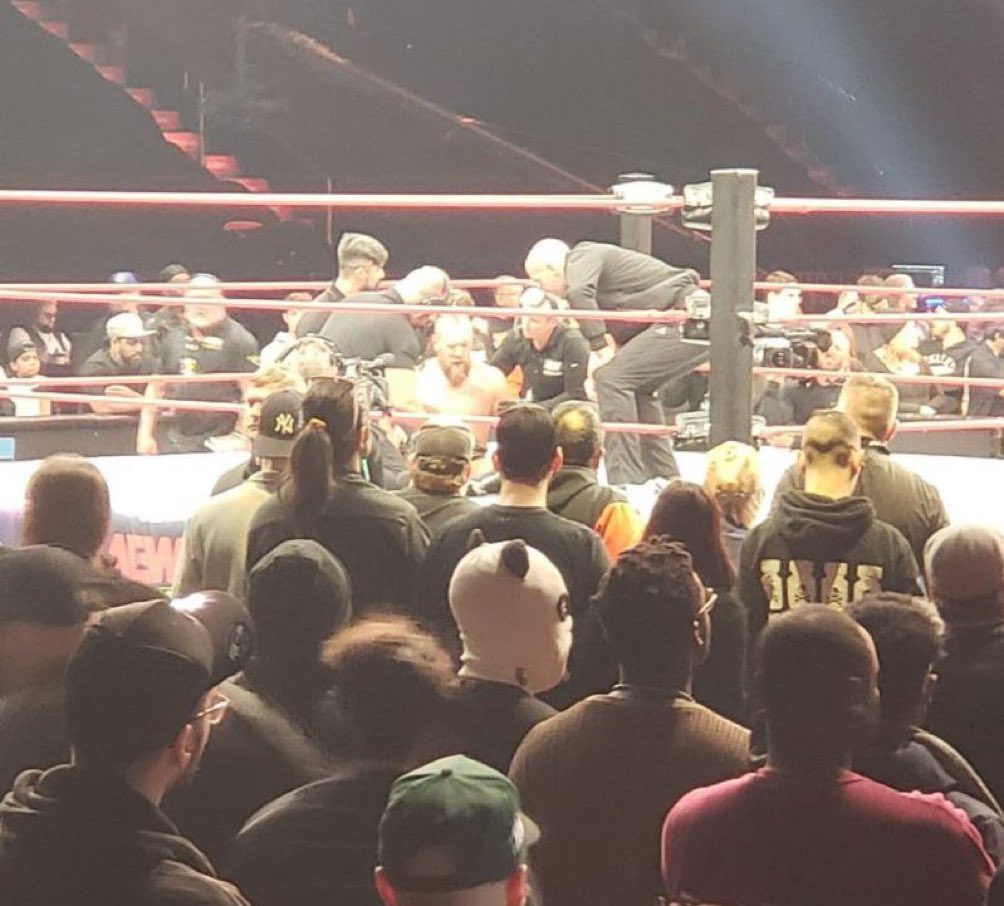 Bryan Danielson Injured During AEW Collision Tapings