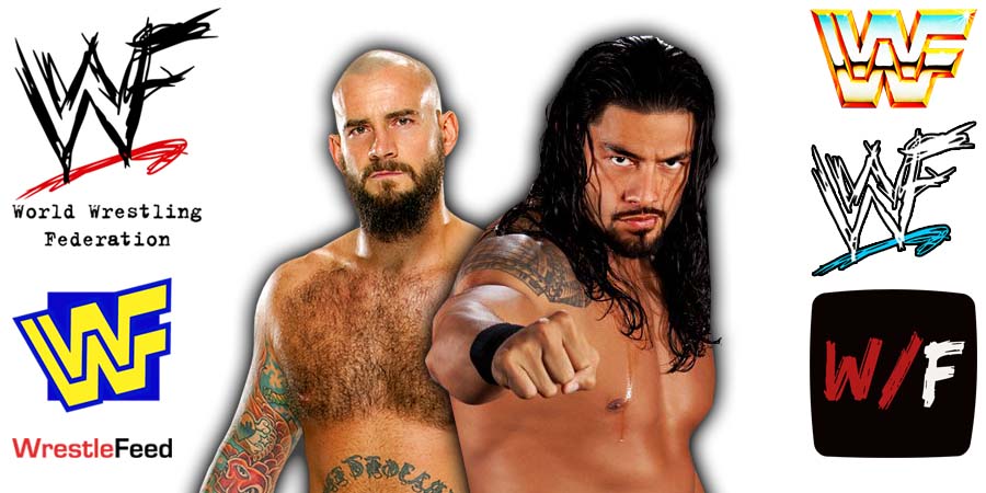 CM Punk Vs Roman Reigns Article Pic 2 WWE WrestleFeed App