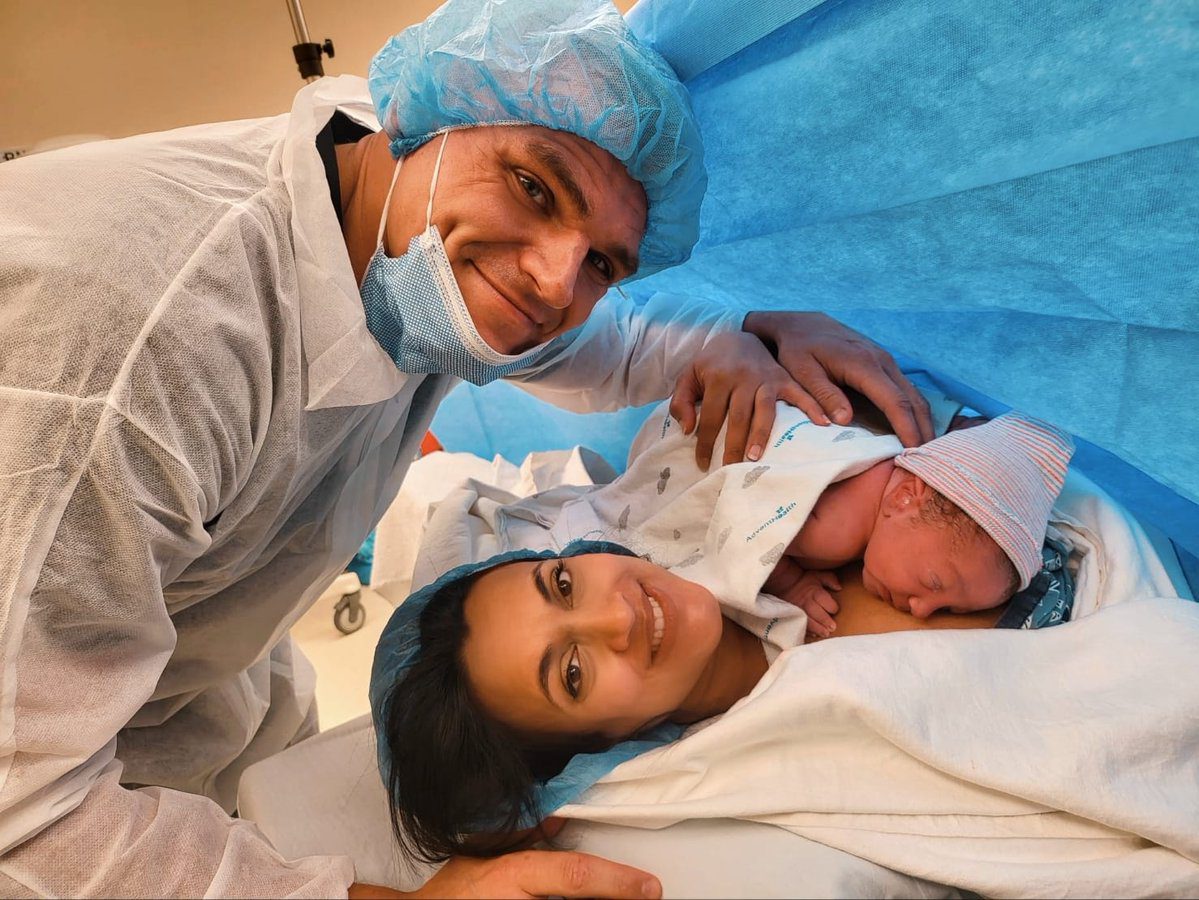 Gunther Walter Jinny Become Parents Birth Son Father Mother December 2023
